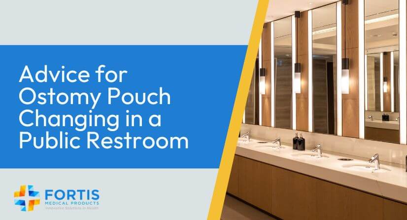 Advice for Ostomy Pouch Changing in a Public Restroom