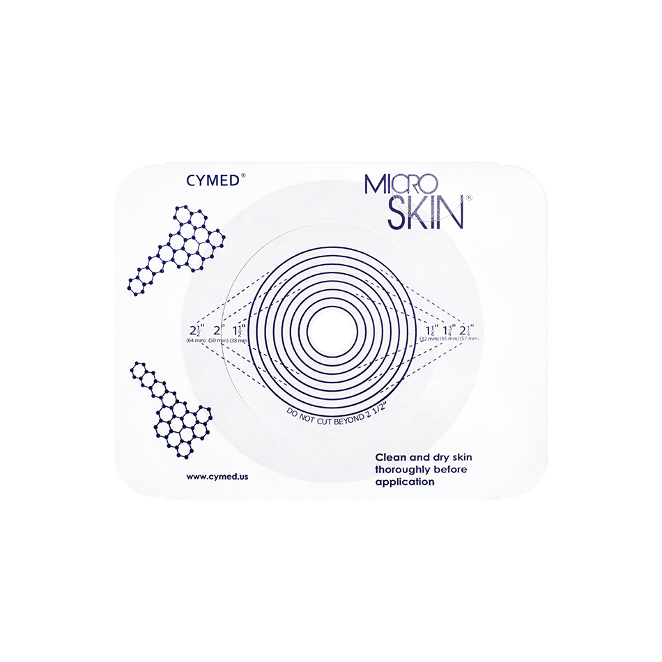 Large Cymed MicroSkin Ostomy Barrier